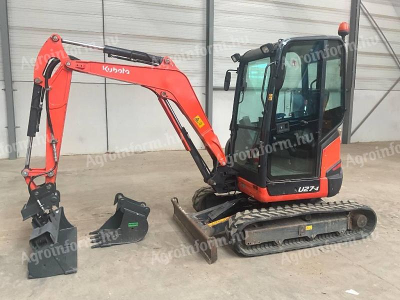 Kubota U 27-4 / 2016 / 1.141 h üzemóra / Lízing 20%-tól