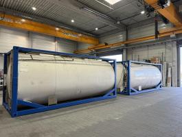 Fűthető 24 000 l tartálykonténer ADR - L4BH