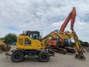 Komatsu PW118MR-11 gumikerekes kotró