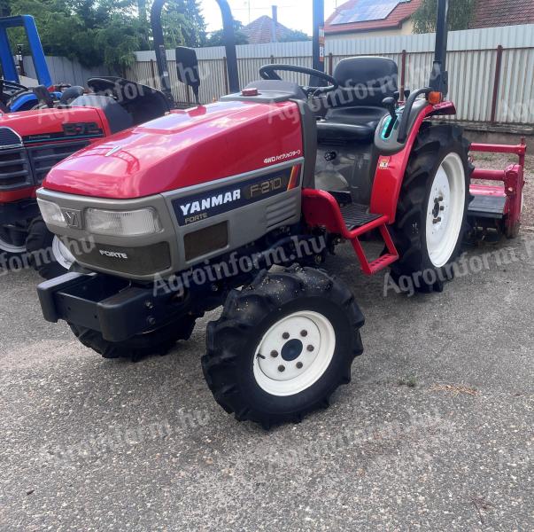Yanmar F210 használt japán kistraktor