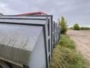 Grape shipping container with slate