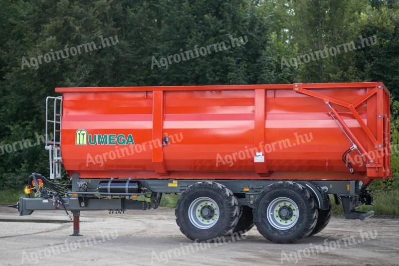 UMEGA SPC BS14 tandem monocoque "turtle" trailer