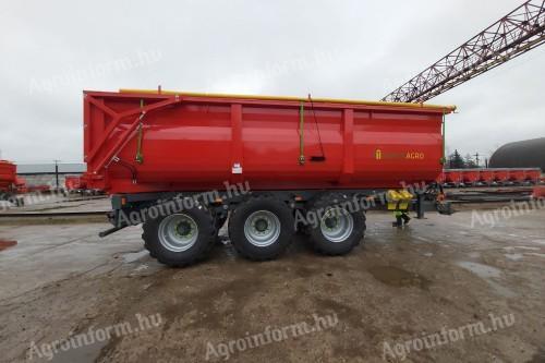 UMEGA SPC BS24 tandem monocoque "turtle" trailer