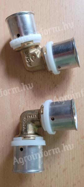 Copper Comisa press elbow 26 x 3