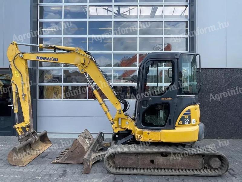 Komatsu PC55MR-3 / 2012 / 3.384 operating hours / Leasing from 20%