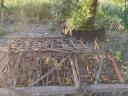 Row cultivator with boron