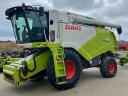 CLAAS TUCANO 450 APS combine harvester with cutting table and transport trolley