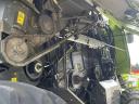 CLAAS TUCANO 450 APS combine harvester with cutting table and transport trolley