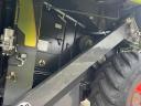 CLAAS TUCANO 450 APS combine harvester with cutting table and transport trolley