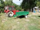 Zetor with 4-cylinder trailer