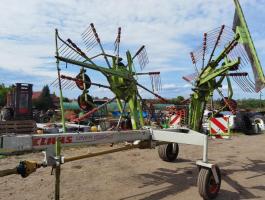 CLAAS LINER 1550, KÉTROTOROS RENDKÉPZŐ