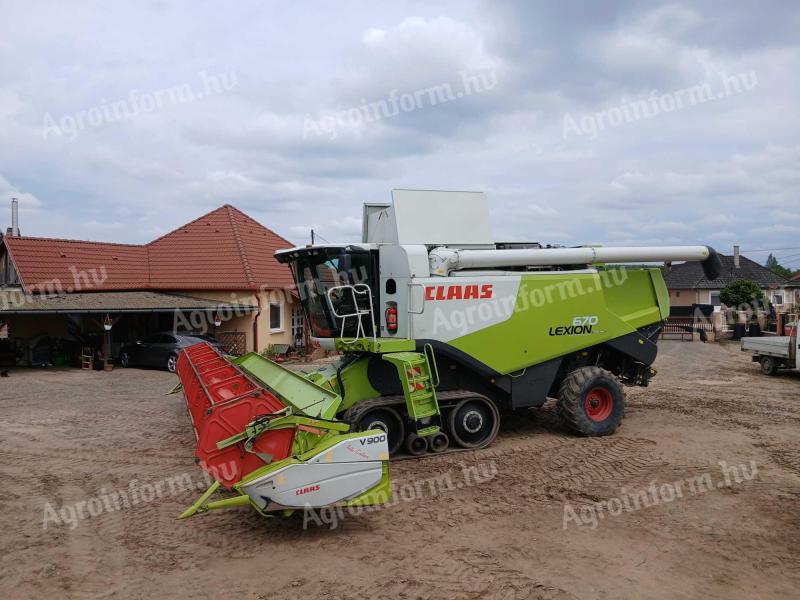 Lexion 670 terratrac