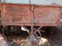 Custom-built, never-used, minimum 1 t tractor-trailer with tipper for sale