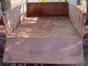 Custom-built, never-used, minimum 1 t tractor-trailer with tipper for sale