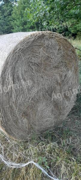 Large-scale meadow hay