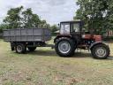 Tractor MTZ 820.2 and EB 8/82 with trailer