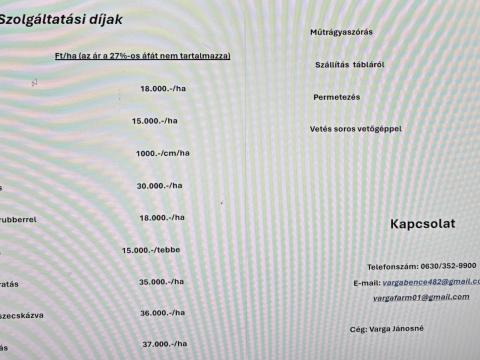Teljeskörű bérmunka