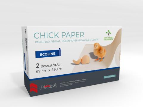 Csibeetető papír ECOLINE 2 x 250 méter
