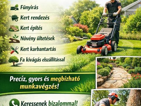 Kerti Munkákat Vállalunk Kerti Munkákat Vállalunk