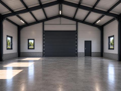 180 m2-ws úJ csarnok eladó