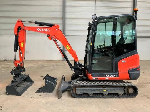 Kubota KX 027-4 / 2021 / 1 056 üzemóra / Lízing 20%-tól