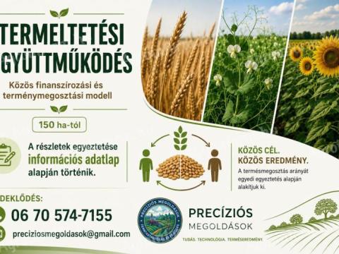Termeltetési együttműködés Termeltetési együttműködés