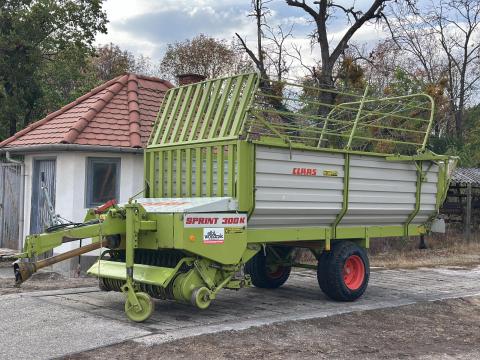 CLAAS Sprint 300 K hamster rendfelszedő kocsi