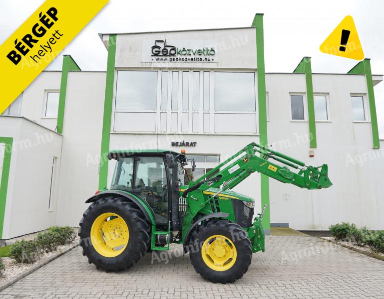 JOHN DEERE 5085M traktor + H260 Homlokrakodó - AKÁR 0,-FT/ÜZEMÓRÁTÓL!