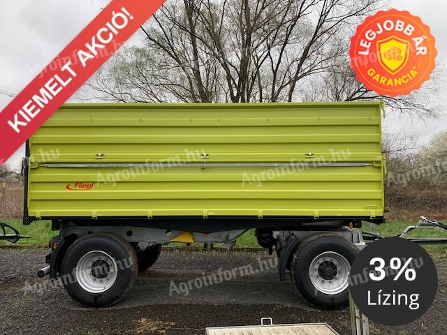 Fliegl DK180-88 (18 t) Kéttengelyes három oldalra billentő pótkocsi ÚJ, KEDVEZŐ ÁRON, GARANCIÁVAL!