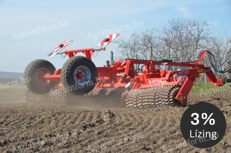 GÜTTLER Master 640 +  FlatSpring (simító) talajkövető henger ÚJ, KEDVEZŐ ÁRON, GARANCIÁVAL!