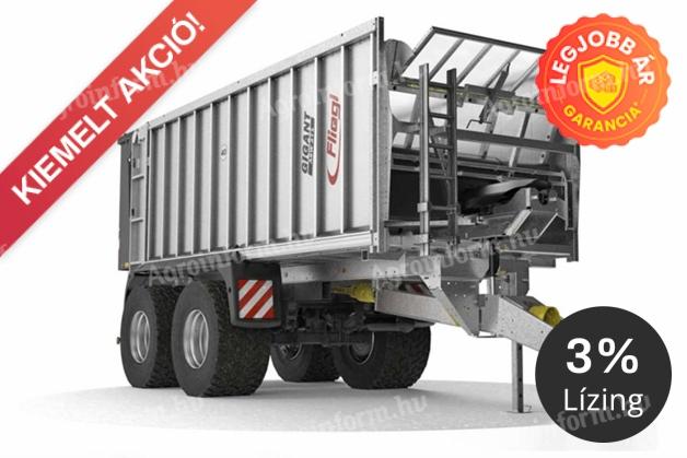 Fliegl ASW 261 letolókocsi + trágyaszóró kiépítés, KÉSZLETEN, KEDVEZŐ ÁRON! 