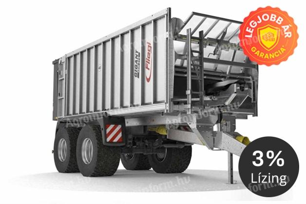 Fliegl ASW 261 letolókocsi + trágyaszóró kiépítés, KÉSZLETEN, KEDVEZŐ ÁRON! 