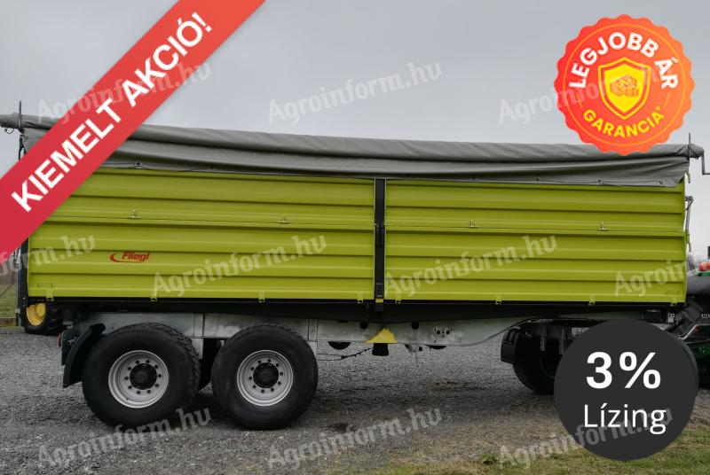Háromtengelyes három oldalra billentő pótkocsi DDK 240 7200 mm, KÉSZLETEN, KEDVEZŐ ÁRON! 