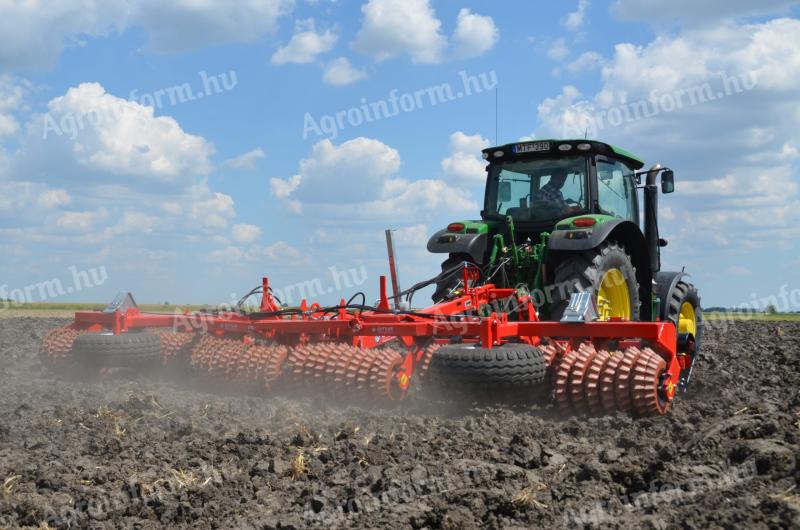 GÜTTLER PW 640 OFFSET henger + Flatspring simító, KÉSZLETEN, KEDVEZŐ ÁRON! 