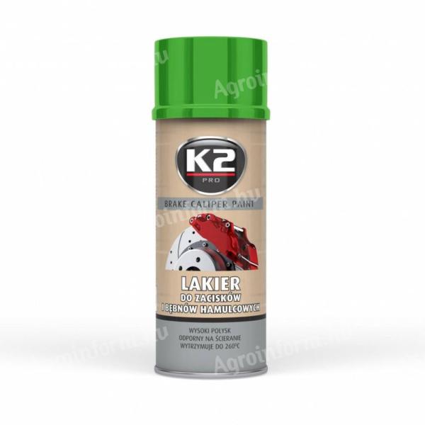 K2 L346ZI/52/U K2 FÉKNYEREG FESTÉK ZÖLD 400ML (V,HU)
