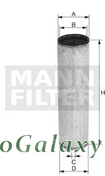 Mann-Filter levegő szűrő - CF16158