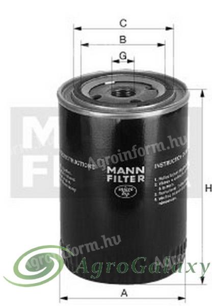 Mann-Filter olajszűrő - W950/17