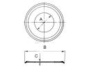 ADR tömítőgyűrű 65x120x2,5 mm