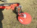 Körkasza - oldalazó kitérős kasza, traktor felfüggesztéssel, AGRIZAN, hidraulikus oldalmozgatással