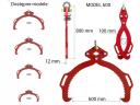 Farönk fogó kampó 600mm-es (rönk kampó, emelő kampó)
