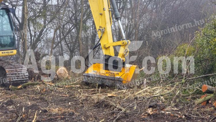 Belafer 100 cm-es erdészeti szárzúzó 9-15 tonnás forgókotróhoz (nyitott tengelyű)