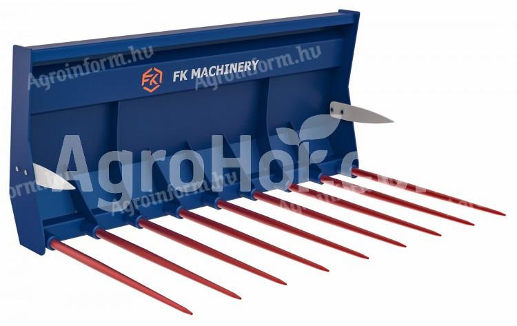 FK Machinery Trágyavilla erősített 190 cm-es