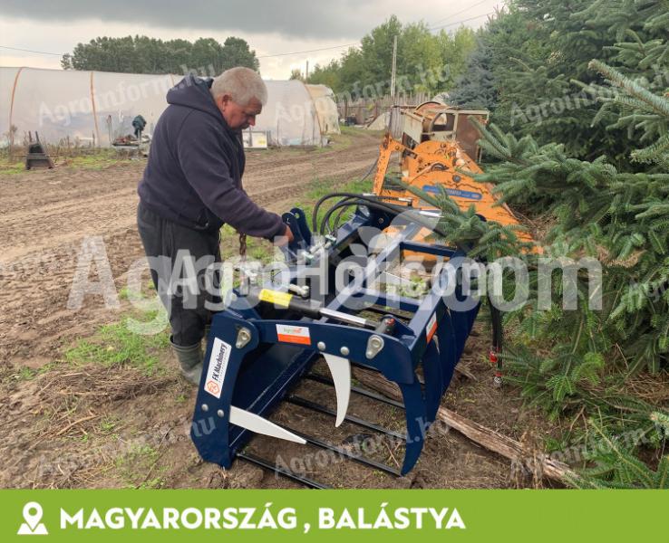 FK Machinery Krokodil/trágyavilla 140 cm-es