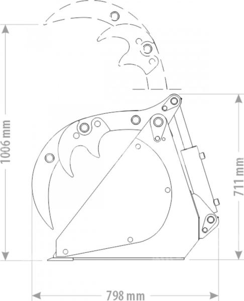 FK Machinery Pelikán kanál MINI 130 cm-es