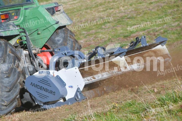 AARDENBURG 1,8 m-es vízszintes tengelyű szárzúzó hidraulikus oldalkitolással