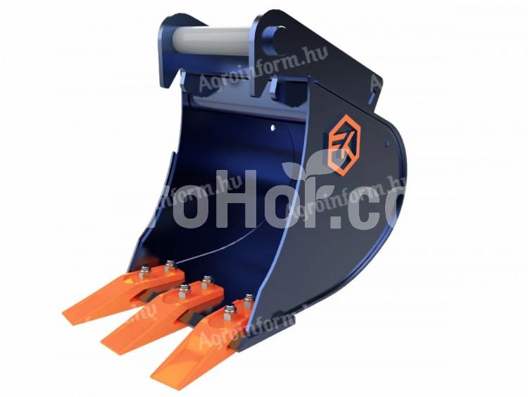 FK Machinery Árokásó kanál 1-1,9 t forgókotróhoz (25 cm-es)