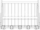 FK Machinery Rostakanál 2,6-3,5 t forgókotróhoz (40 cm-es)