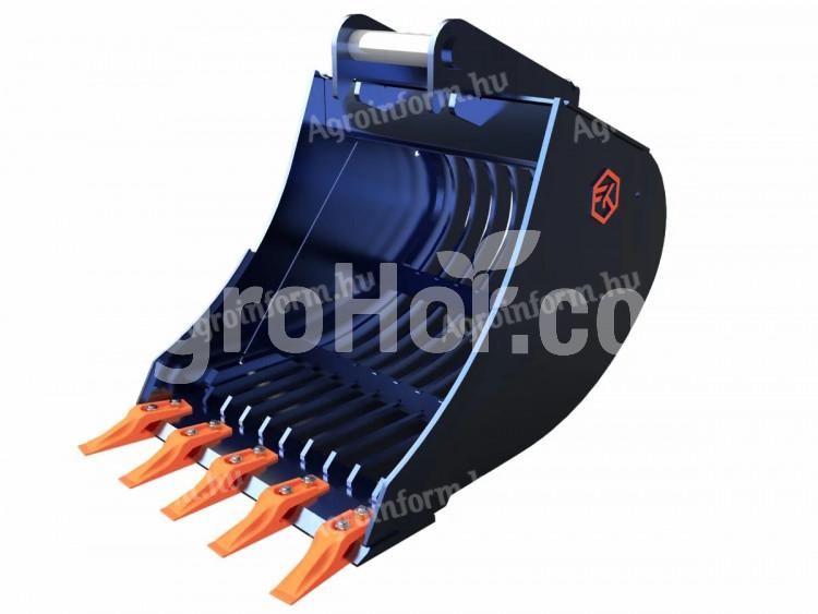 FK Machinery Rostakanál 5-6 t forgókotróhoz (40 cm-es)