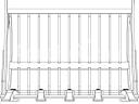 FK Machinery Rostakanál 6-8,5 t forgókotróhoz (80 cm-es)