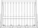 FK Machinery Rostakanál 8,5-10 t forgókotróhoz (70 cm-es)